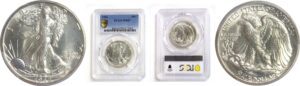 1942 Walking Liberty Half Dollar.  -  PCGS MS-67