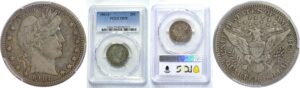 1914-S  Barber Quarter.  -  PCGS VF-25.