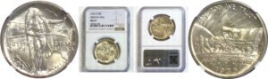 1933-D Oregon Trail  Commemorative Half Dollar  -  NGC MS-67