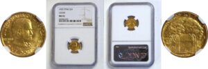 1922 $1 Grant w/star Gold Commemorative  -  NGC MS-66
