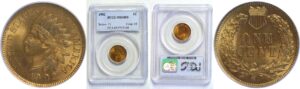 1902  Indian Head Cent.  -  PCGS MS-65. RD.