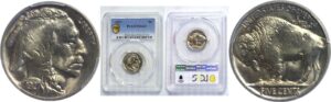 1927  Buffalo Nickel.  -  PCGS MS-66+.