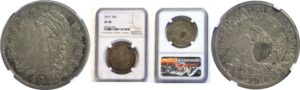 1810  Bust Half Dollar.  -  NGC XF-40.
