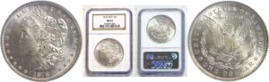 1878-7/8TF.  Morgan Dollar.  -  NGC. MS-63.