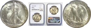 1937-D  Walking Liberty Half Dollar.  -  NGC MS-67.