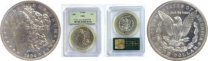 1904  Morgan Dollar.  -  PCGS PR-63.