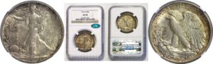 1919-S  Walking Liberty Half Dollar.  -  NGC AU-58  CAC