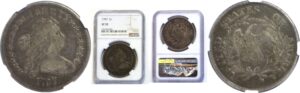 1797.  Bust Dollar.  -  NGC. VF-35.