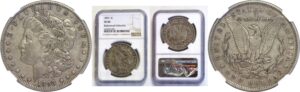 1893  Morgan Dollar.  -  NGC XF-40.