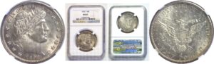 1892-S  Barber Half Dollar.  -  NGC MS-63.