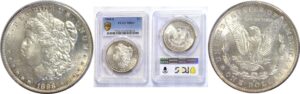 1898-S  Morgan Dollar.  -  PCGS MS-63.