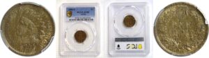 1909-S Indian Head Cent.  -  PCGS AU-53