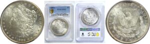 1888-S  Morgan Dollar.  -  PCGS MS-63.