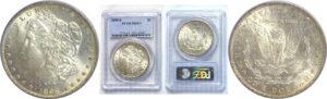 1898-S  Morgan Dollar.  -  PCGS MS-63+.
