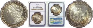 1882-S  Morgan Dollar.  -  NGC MS-66.