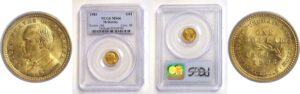 1903  La. Purchase - McKinley $1 Gold Commemorative  -  PCGS MS-66
