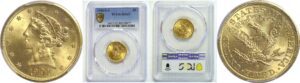 1901/0-S $5 Liberty.  -  PCGS MS-65.