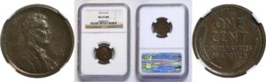 1915-S  Lincoln Cent.  -  NGC MS-64. BN.