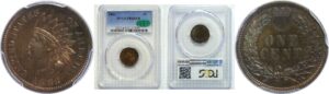 1883 Indian Head Cent  -  PCGS PR-65 RB CAC