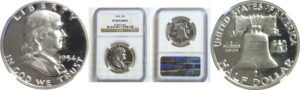 1954  Franklin Half Dollar. -  NGC PR-68. CAM.