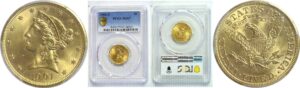 1901-S  $5 Liberty. -  PCGS MS-67