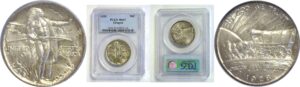 1928 Oregon Trail Commemorative Half Dollar.  -   PCGS MS-67