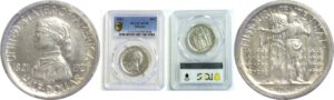 1921 Missouri Commemorative Half Dollar  -  PCGS AU-55