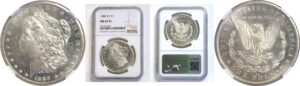 1889-CC Morgan Dollar.  -   NGC MS-62 PL