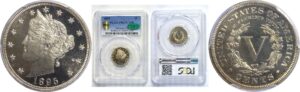 1895 Liberty Nickel.  -  PCGS PR-67 CAM.  CAC