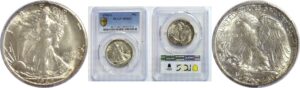 1942-S  Walking Liberty Half Dollar   -   PCGS. MS-66+.