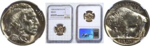 1938-D/D  Buffalo Nickel.  -  NGC MS-67+