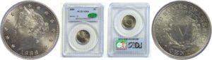 1888 Liberty Nickel. -  PCGS MS-64. CAC
