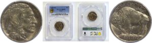 1913-D T-1. Buffalo Nickel.  -   PCGS MS-65