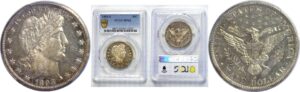 1893-S  Barber Half Dollar.  -  PCGS MS-62.