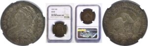 1818  Bust Half Dollar.  -  NGC XF-45.