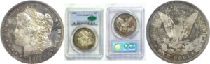 1896  Morgan Dollar.  -   PCGS PR-64. CAM.  CAC