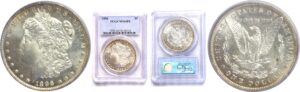 1896  Morgan Dollar.  -  PCGS MS-66. PL.