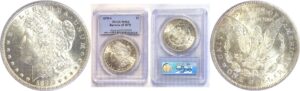 1879-S  Morgan Dollar.   -   PCGS MS-64.