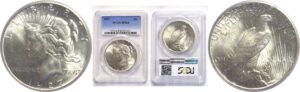 1927  Peace Dollar   -   PCGS. MS-64.
