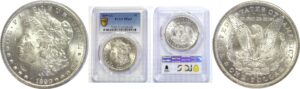 1890-CC  Morgan Dollar.  -  PCGS MS-63.