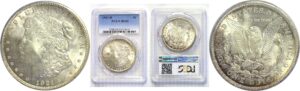 1921-D.  Morgan Dollar.   -   PCGS. MS-65.
