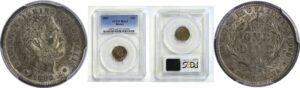 1883 Hawaiian Dime  -  PCGS MS-64