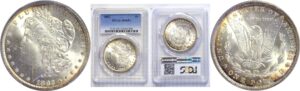1882  Morgan Dollar.  -  PCGS MS-65+.
