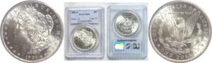 1891-S  Morgan Dollar.  -   PCGS MS-63.