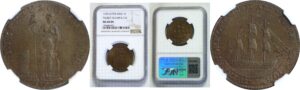 1795 Talbot, Allum, & Lee Cent   -   NGC MS-64 BN