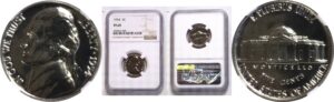 1954 Jefferson Nickel  -  NGC PF-69