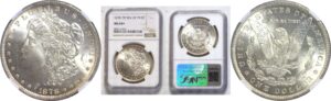 1878-7TF Rev of '79.   Morgan Dollar.  -  NGC MS-64+.