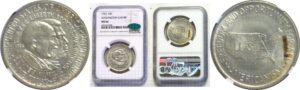 1953 Washington-Carver Commemorative Half Dollar  -  NGC MS-66  CAC