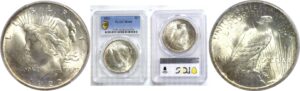 1922 Peace Dollar  -  PCGS MS-66