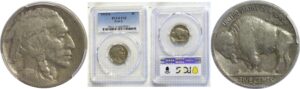 1913-S T-2. Buffalo Nickel  -  PCGS F-15
